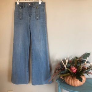 Pilcro and the Letterpress wide leg jeans